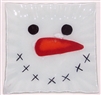 Snow Head Small Square Plate