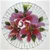 Stargazer Lily 10.75 inch Plate