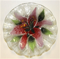 Stargazer Lily 7 inch Bowl