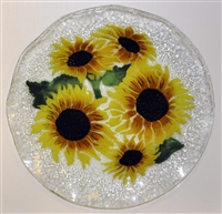 Sunflower 12 inch Plate
