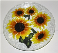 Sunflower 20 inch Platter