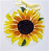 Sunflower 7 inch Suncatcher
