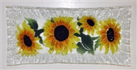 Sunflower Rectangle Plate