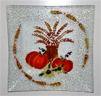 Wheat Large Square Platter