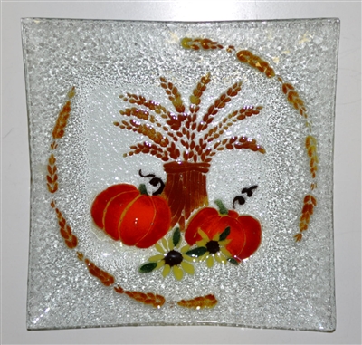 Wheat Large Square Platter