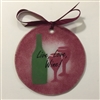 Wine Saying "Live Love WIne" Suncatcher