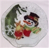 Woodland Snowman 9 inch Bowl