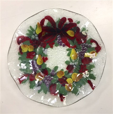 Williamsburg Wreath 12 inch Plate