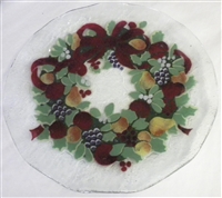 Williamsburg Wreath 14 inch Plate