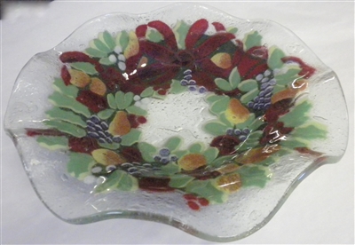 Williamsburg Wreath 9 inch Bowl