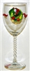 Williamsburg Wreath White Wine Glass