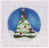 Christmas Tree Small Square Plate