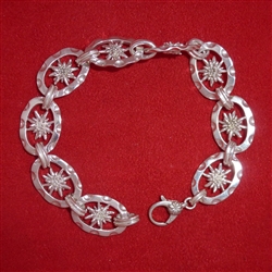 Large Double.Sided Link Edelweiss Bracelet