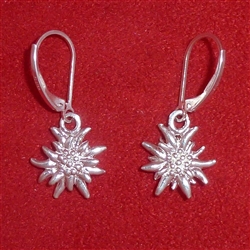 Double Sided Edelweiss Earrings