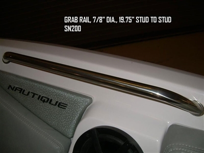 GRAB RAIL 7/8" DIA. 19.75" STUD 200OB & 200V