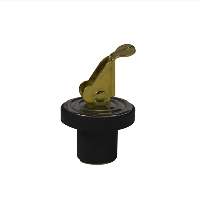 BAILER PLUG 5/8 BRASS SNAP HANDLE