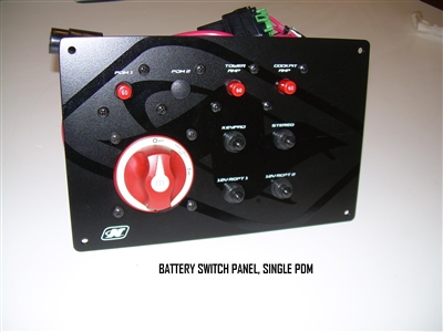 BATTERY SWITCH PANEL SINGLE PDM