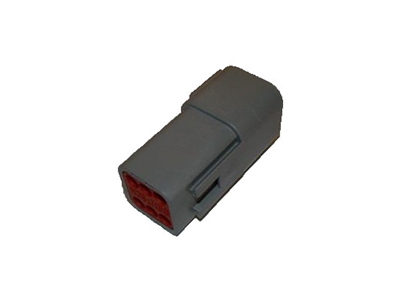 CONNECTOR 6 PIN RECEPTACLE