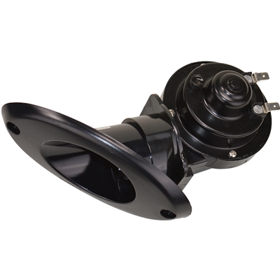 HORN DIAPHRAGM STYLE FRONT FACING BLACK - 130055