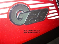 DECAL, CHROMAX PLUS, G23 MODEL DESIGNATOR 130127