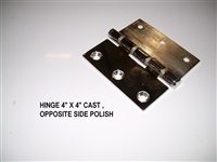 Hinge 4 x 4 Cast Opposite Side Polish #140001