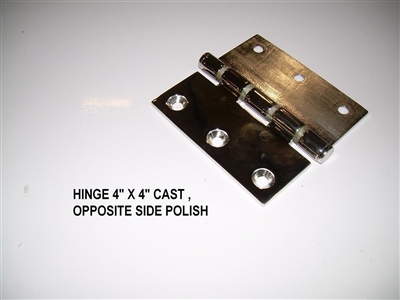 Hinge 4 x 4 Cast Opposite Side Polish #140001