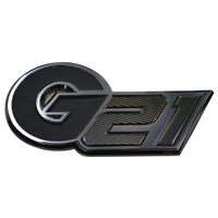 "G21" Nautique Black Chromax Designator Decal - 140060