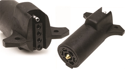 Attwood 7 to 5 Way Trailer Plug Adapter