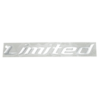 DECAL LIMITED PACKAGE DESIGNATOR-CHROME 2006-