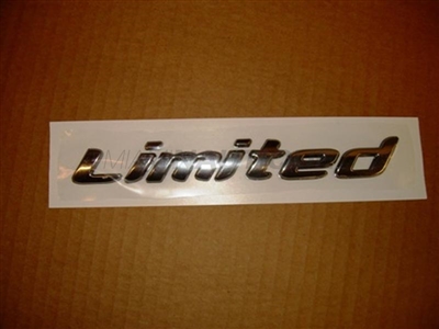 DECAL LIMITED PACKAGE DESIGNATOR-CHROMAX 2008-