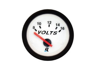 Mercury-Mercruiser 79-883626Q2 VOLTMETER-WHITE