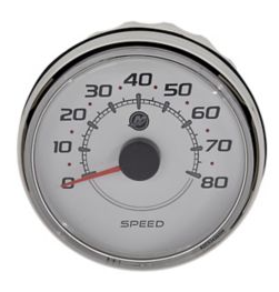 Mercury-Mercruiser 79-8M0052874 SPEEDO,80 MPH,WHT