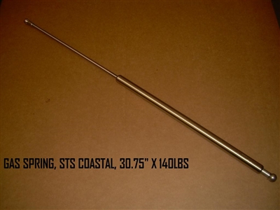 STAINLESS STEEL GAS SPRING 30.75" 140 LBS - 90536