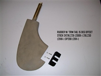 RUDDER W/ TRIM TAB 15 DEG OFFSET STOCK SV216 / 226 (2009-) 210 / 230 (2010-) SP200 2011-