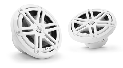 6.5-inch (165 mm) Marine Coaxial Speakers, Gloss White Sport Grilles
93514