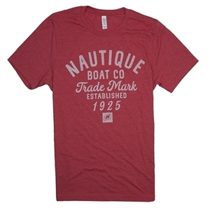 S/S Wheelhouse Tee - Heather Red