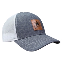 Encore Cap - Blue Chambray / White