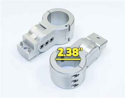 TMK-2380 Board Rack Mounts, 2.38â€³ Pipe Clamps