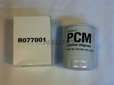 PCM OIL FILTER W/GASKET - ALL NAUTIQUE MODELS R077001