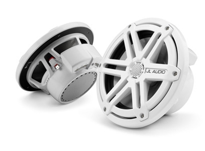 JL Audio M770-TCX-SG-WH: 7.7-inch (196 mm) Tower Coaxial System, White Sport Grilles