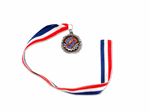 Pinewood Derby&reg; Neck Ribbon - Silver Medal