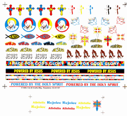 Christian Symbols Sticker