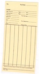 399 Weekly Time Card, 7 Column Across The Card