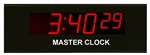 Digital Display Systems Standard 2.5" LED 6 Digit Master Clock