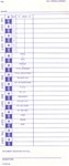 PTR-35100 Time Card: Weekly