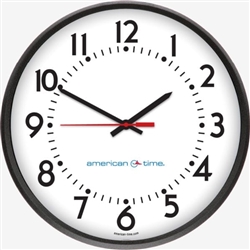 American Time Synchronous Wall Clock - 110V