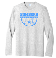 Bombers Fastpitch ASH Long Sleeve Blended Tee