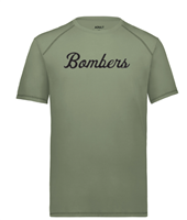 Bombers Fastpitch SS Celery Script Tee