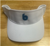 BFP-Visor- White Retro b  Bombers Visor