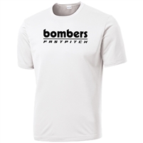 Bombers Fastpitch White Dryfit